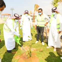 محافظ حفر الباطن يتفقد مركز القلت شمال المحافظة بعد الحالة المطرية