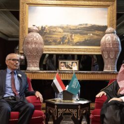 سمو وزير الخارجية يلتقي وزير خارجية سوريا