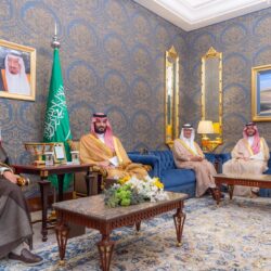 سمو ولي العهد يلتقي الرئيس السوري على هامش القمة العربية في البحرين