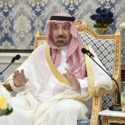 الأمير فيصل بن خالد بن سلطان بن عبدالعزيز يستقبل المهنئين بعيد الأضحى