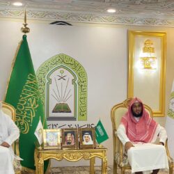 مفتي عام المملكة يستقبل رئيس الشؤون الدينية بالمسجد الحرام والمسجد النبوي