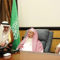 مفتي عام المملكة يستقبل مفوض الإفتاء بمنطقة الباحة