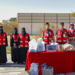 الهلال الأحمر بالجوف يطلق المرحلة الأولى من مشروع “معاذ” ويدرب منسوبي معهد تمكين التقني