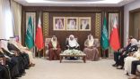 رئيس مجلس الشورى يبحث العلاقات البرلمانية مع رئيس مجلس الشورى بمملكة البحرين
