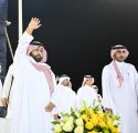 سمو نائب أمير جازان يرعى أولى مباريات المنتخب السعودي لكرة القدم الشاطئية أمام نظيره الفلسطيني في بطولة اتحاد غرب آسيا