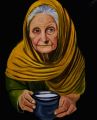 “مسنَّة “لوحة فنية واقعية للأستاذة العنود الحمزي