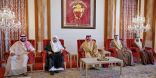 ملك مملكة البحرين يستقبل رئيس مجلس الشورى