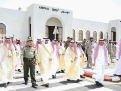 الأمير سعود بن نهار يدشّن الصالة الإضافية بمطار الطائف الدولي