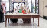 رئيس مجلس الشورى يعقد جلسة مباحثات رسمية مع رئيس مجلس النواب البحريني ويوقعان مذكرة للتفاهم