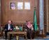 الأمير عبدالعزيز بن سعود يلتقي وزير الداخلية بدولة فلسطين